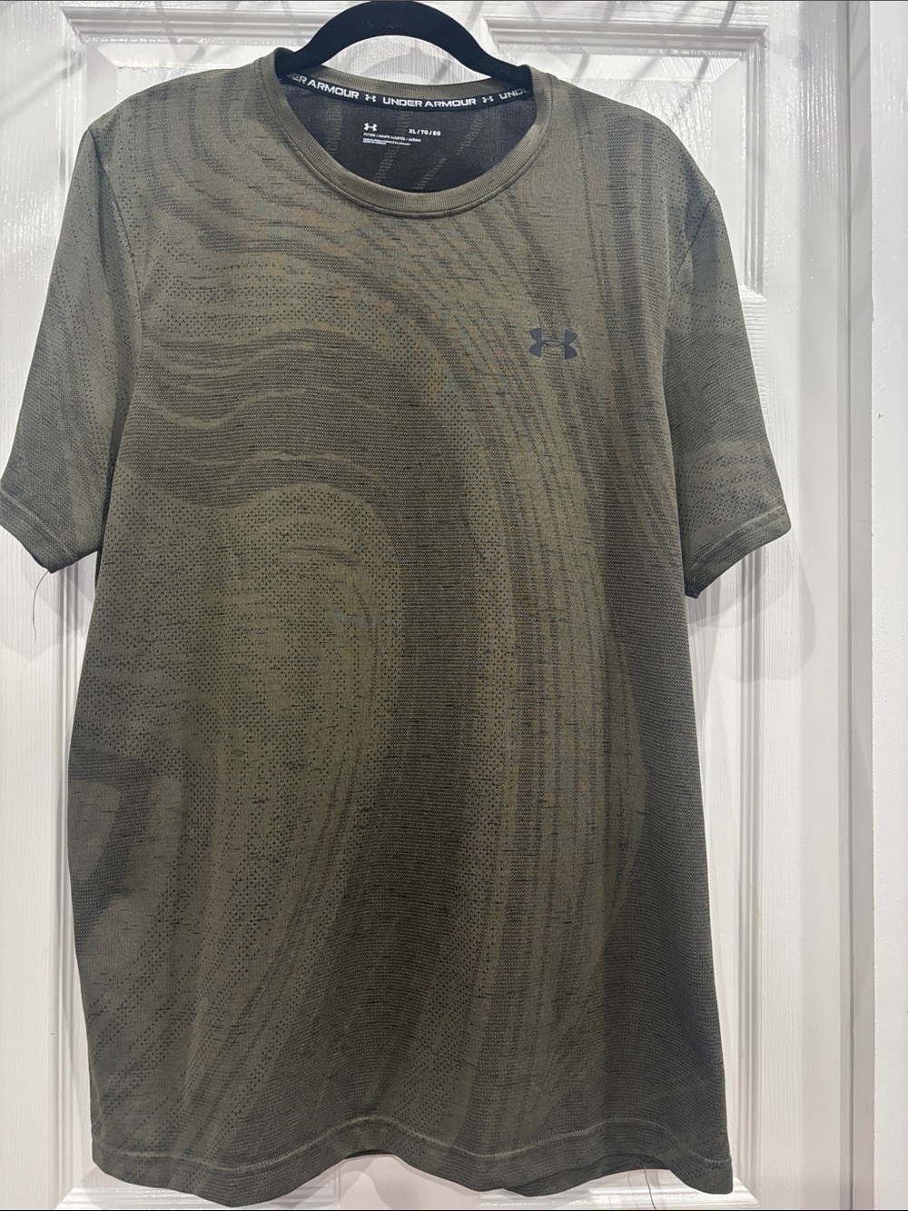 Under Armour Olive Green Short-Sleeve Performance Tee